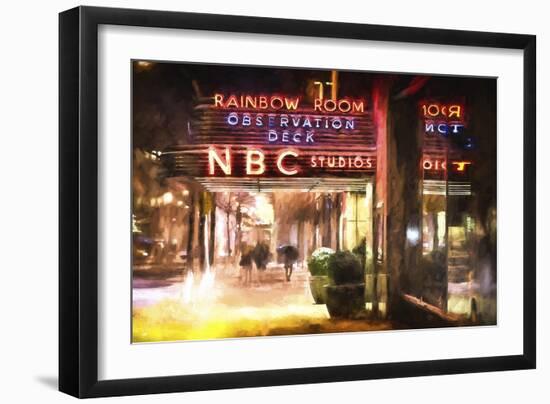 NBC Studios Night-Philippe Hugonnard-Framed Giclee Print