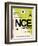 NCE Nice Luggage Tag 2-NaxArt-Framed Art Print