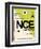 NCE Nice Luggage Tag 2-NaxArt-Framed Art Print