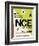 NCE Nice Luggage Tag 2-NaxArt-Framed Art Print