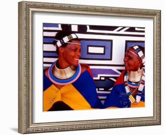 Ndembelle Women, South Africa-Claudia Adams-Framed Photographic Print