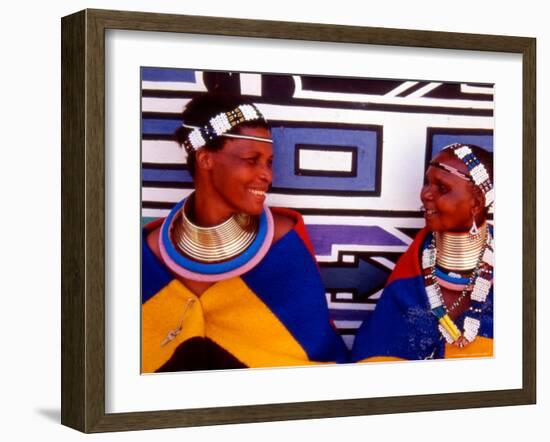 Ndembelle Women, South Africa-Claudia Adams-Framed Photographic Print