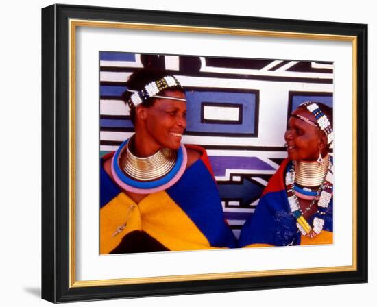 Ndembelle Women, South Africa-Claudia Adams-Framed Photographic Print