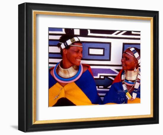 Ndembelle Women, South Africa-Claudia Adams-Framed Photographic Print