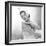 Ne me quitte jamais Never Let me Go by Delmer Daves with Gene Tierney, 1953 (b/w photo)-null-Framed Photo