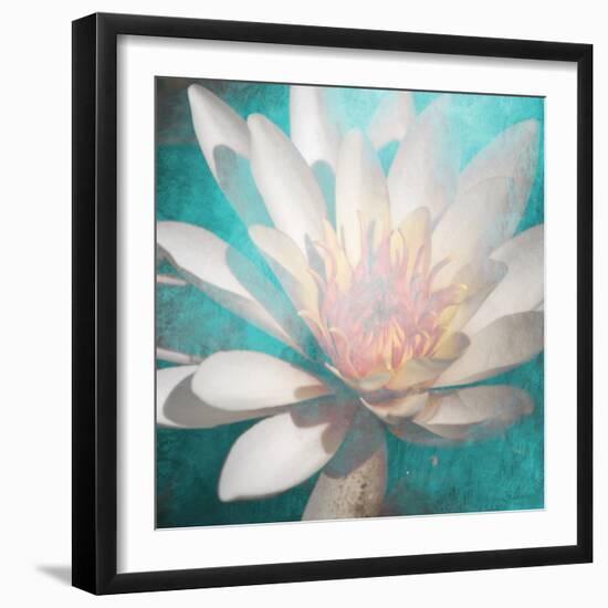 nénuphar-Viviane Fedieu Danielle-Framed Photographic Print