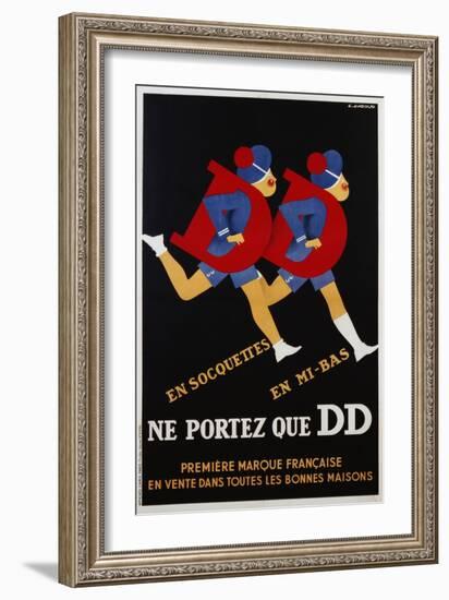 Ne Portez Que DD Poster-C. Gadoud-Framed Giclee Print