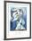 Ne Se Tordant les Chevaux-Pablo Picasso-Framed Collectable Print