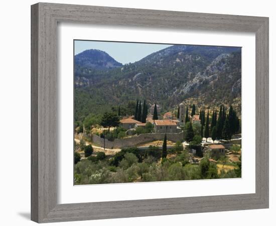 Nea Moi Monastery, Chios, North Aegean Islands, Greek Islands, Greece, Europe-David Beatty-Framed Photographic Print