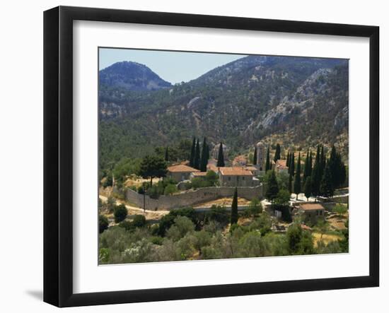 Nea Moi Monastery, Chios, North Aegean Islands, Greek Islands, Greece, Europe-David Beatty-Framed Photographic Print