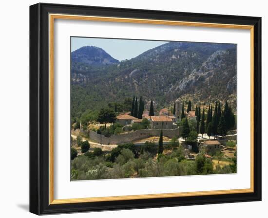 Nea Moi Monastery, Chios, North Aegean Islands, Greek Islands, Greece, Europe-David Beatty-Framed Photographic Print