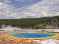 Grand Prismatic Spring, Midway Geyser Basin, Yellowstone National Park, Wyoming, USA-Neale Clarke-Photographic Print