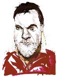 Bryn Terfel - caricature of Welsh bass baritone-Neale Osborne-Giclee Print