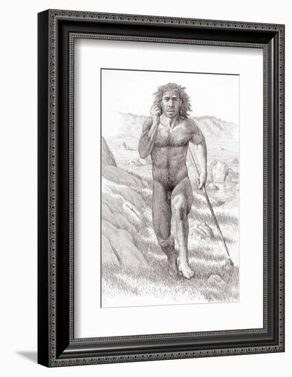 Neanderthal Man-Mauricio Anton-Framed Photographic Print