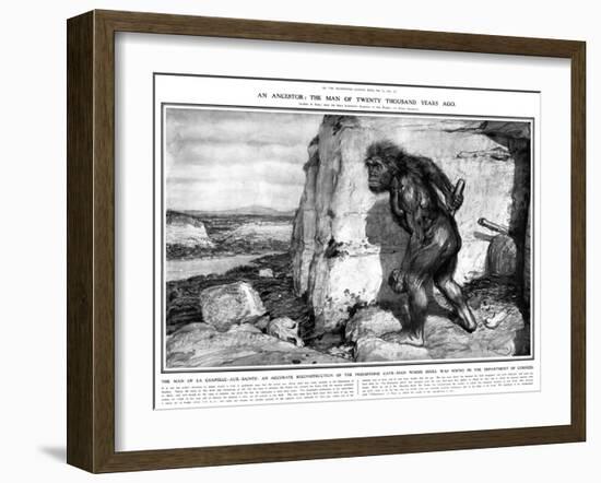 Neanderthal Man-Frantisek Kupka-Framed Giclee Print