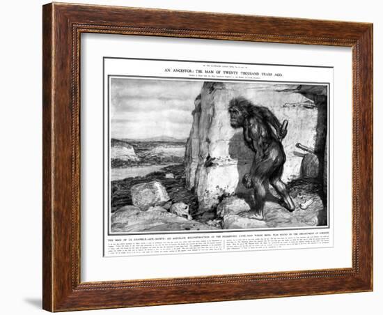 Neanderthal Man-Frantisek Kupka-Framed Giclee Print