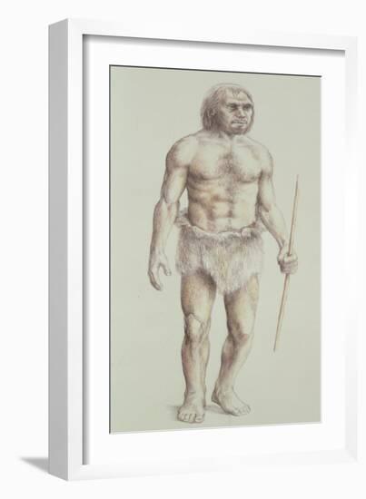 Neanderthal Man-null-Framed Giclee Print