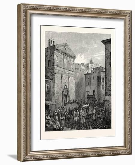 Neapolitan Funeral-null-Framed Giclee Print