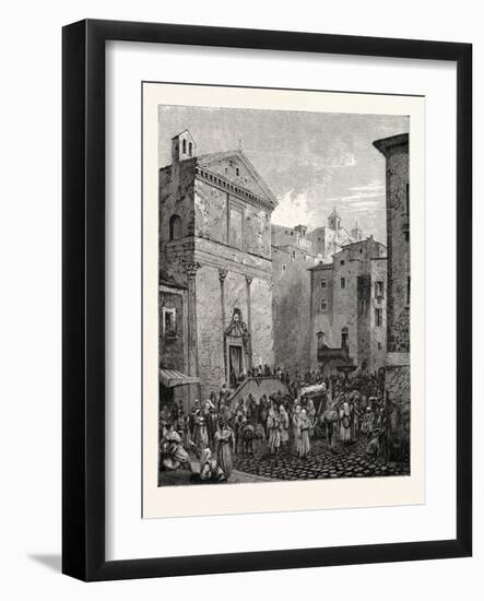 Neapolitan Funeral-null-Framed Giclee Print