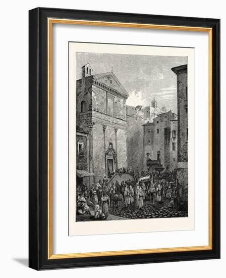 Neapolitan Funeral-null-Framed Giclee Print