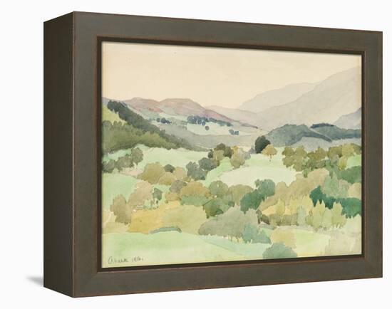 Near Ambleside, 1916-Adolphe Valette-Framed Premier Image Canvas