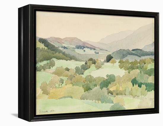 Near Ambleside, 1916-Adolphe Valette-Framed Premier Image Canvas