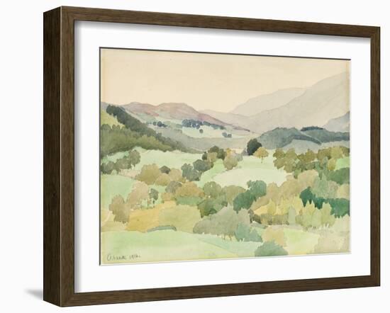 Near Ambleside, 1916-Adolphe Valette-Framed Giclee Print