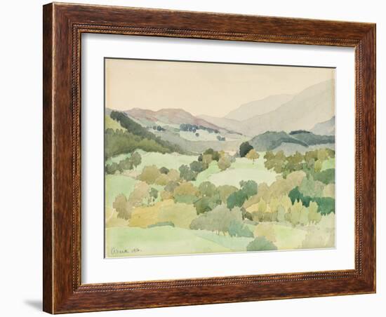 Near Ambleside, 1916-Adolphe Valette-Framed Giclee Print