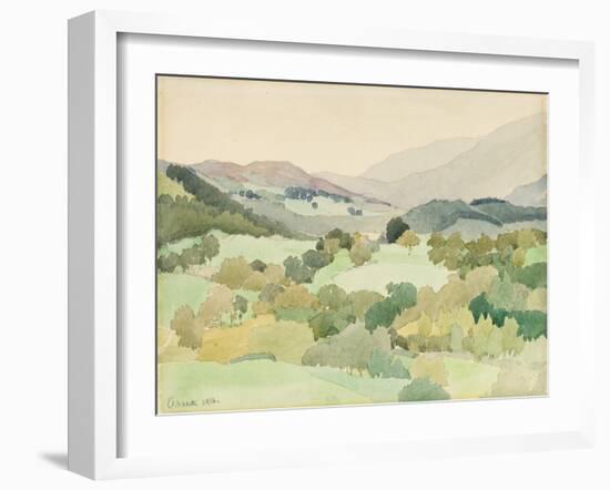 Near Ambleside, 1916-Adolphe Valette-Framed Giclee Print