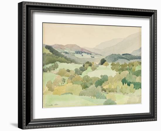 Near Ambleside, 1916-Adolphe Valette-Framed Giclee Print