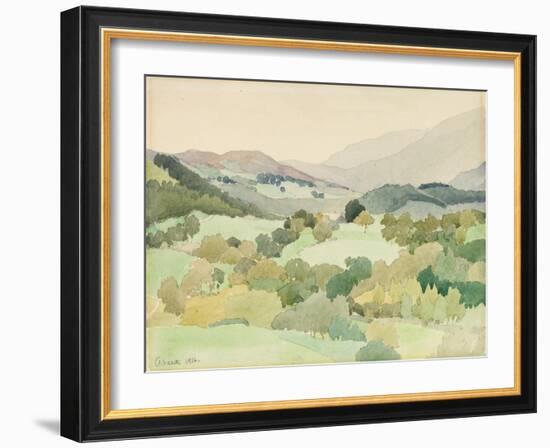 Near Ambleside, 1916-Adolphe Valette-Framed Giclee Print