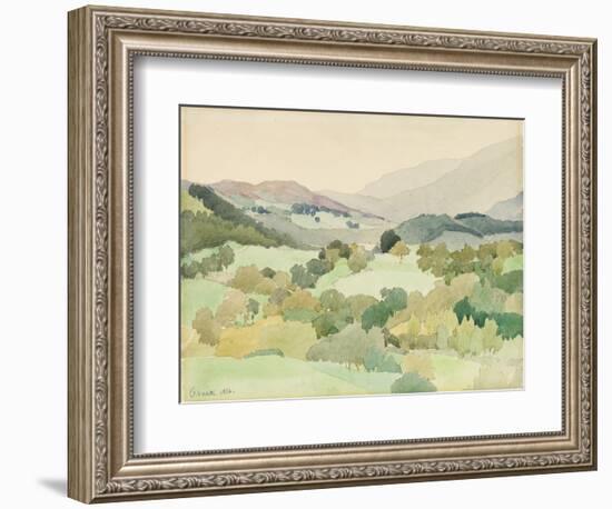 Near Ambleside, 1916-Adolphe Valette-Framed Giclee Print