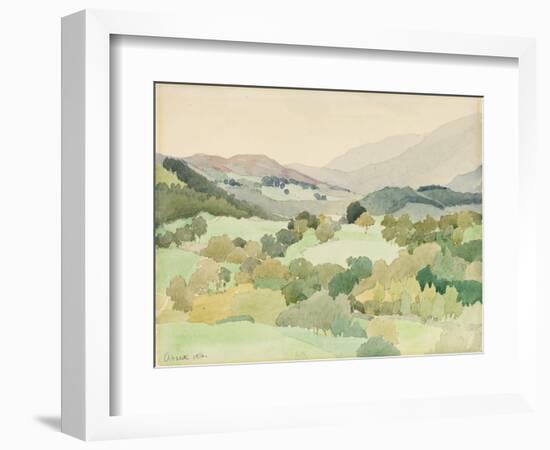 Near Ambleside, 1916-Adolphe Valette-Framed Giclee Print