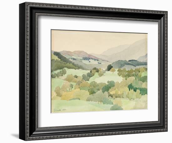 Near Ambleside, 1916-Adolphe Valette-Framed Giclee Print