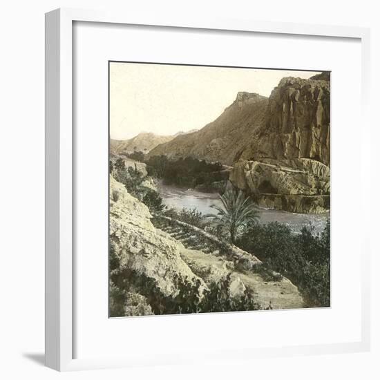 Near Archena (Spain), "The Bride's Jump", Circa 1885-1890-Leon, Levy et Fils-Framed Photographic Print