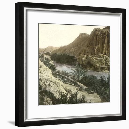 Near Archena (Spain), "The Bride's Jump", Circa 1885-1890-Leon, Levy et Fils-Framed Photographic Print