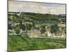 Near Auvers-Sur-Oise, C.1880-Paul C?zanne-Mounted Giclee Print