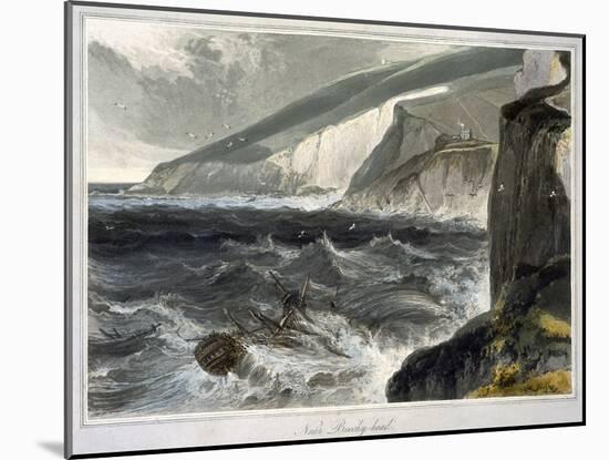 'Near Beachy Head', Sussex, 1823-William Daniell-Mounted Giclee Print