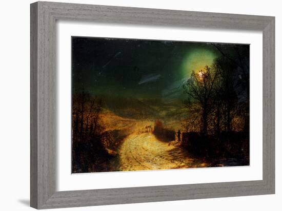 Near Bolton Abbey, 1876-John Atkinson Grimshaw-Framed Giclee Print