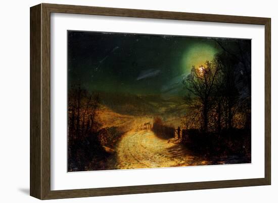 Near Bolton Abbey, 1876-John Atkinson Grimshaw-Framed Giclee Print