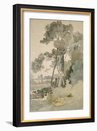 Near Brandsby, Yorkshire, 1865-John Sell Cotman-Framed Giclee Print