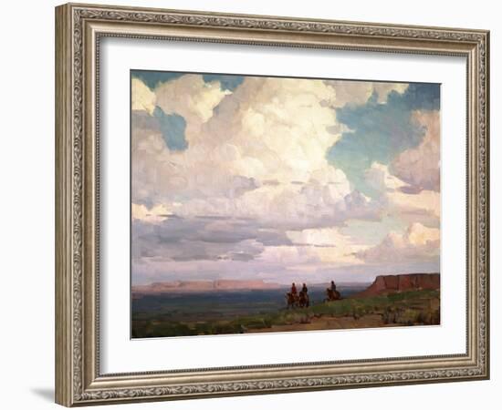 Near Canyon De Chelly-Edgar Payne-Framed Art Print