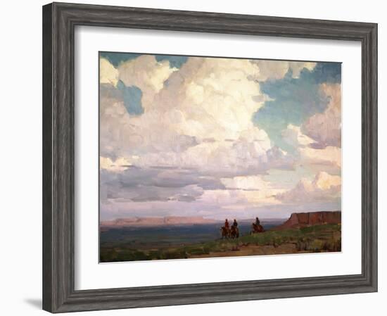 Near Canyon De Chelly-Edgar Payne-Framed Art Print