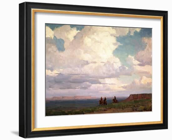 Near Canyon De Chelly-Edgar Payne-Framed Art Print