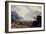 Near Capel Currig, with a View of Mount Snowdon, Wales, about 1793-1830 (Watercolour)-John Glover-Framed Giclee Print