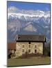 Near Chambery, with Mont Granier Behind, Savoie in the Rhone-Alpes, French Alps, France-Michael Busselle-Mounted Photographic Print