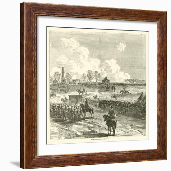 Near Chancellorsville, May 1, May 1863-null-Framed Giclee Print