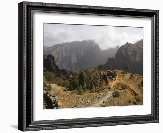 Near Corda, Santo Antao, Cape Verde Islands, Africa-R H Productions-Framed Photographic Print