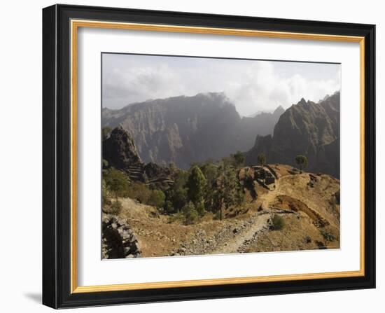 Near Corda, Santo Antao, Cape Verde Islands, Africa-R H Productions-Framed Photographic Print