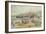 Near Freshwater, Isle of Wight (W/C over Pencil Heightened with White on Paper)-Myles Birket Foster-Framed Giclee Print